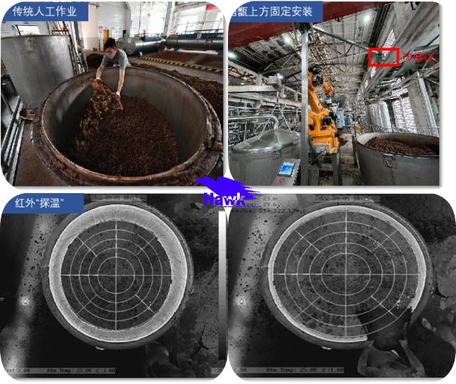 红外热成像应用第四期之白酒酿制自动化集成